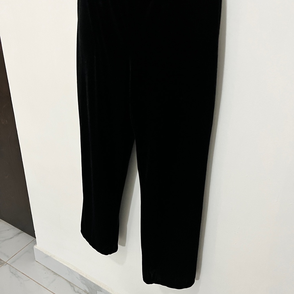 MSK Black Velvet Trousers